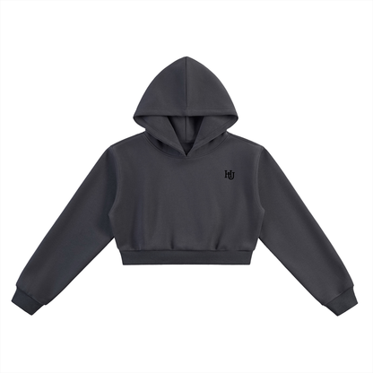 Essential Cropped Hoodie