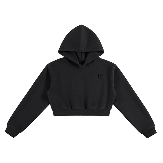 Essential Cropped Hoodie