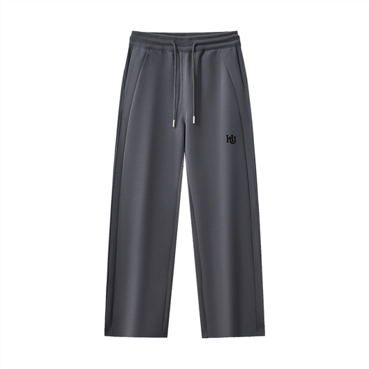 Essential Drawstring Straight-Leg Sweatpants